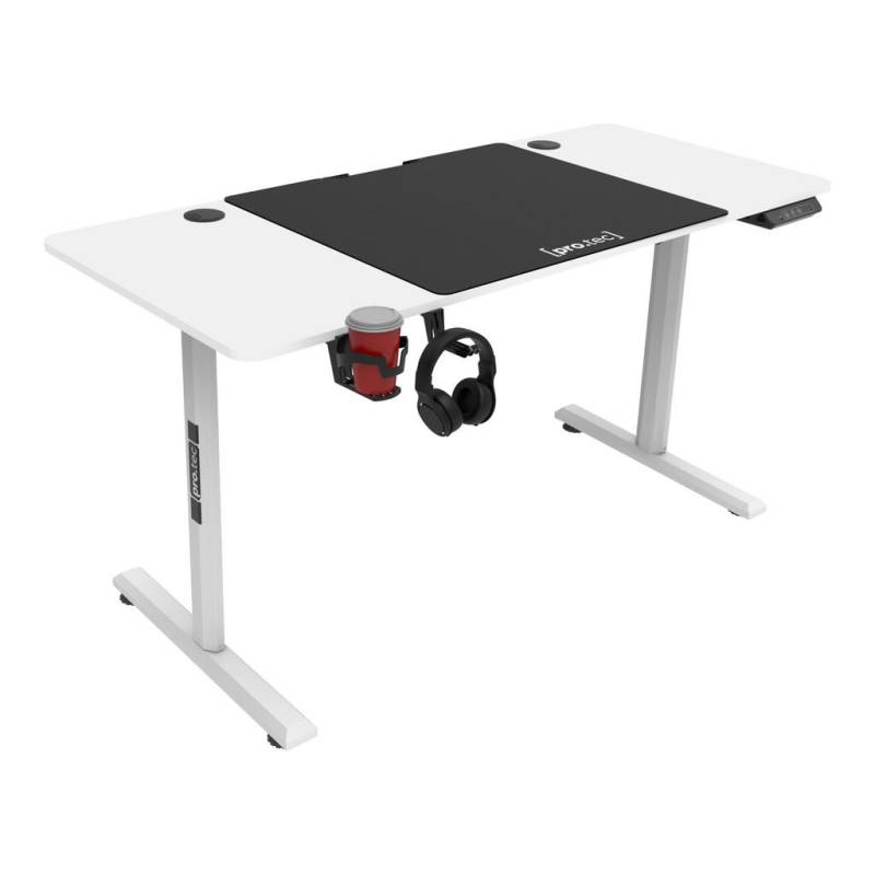pro.tec COMPUTERTISCH Weiß
