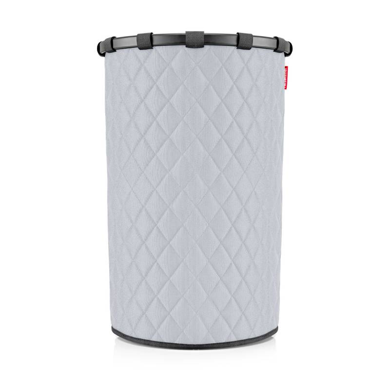 reisenthel® Wäschekorb WäschpuffStoff hell grau mit Rahmen 50 Liter
