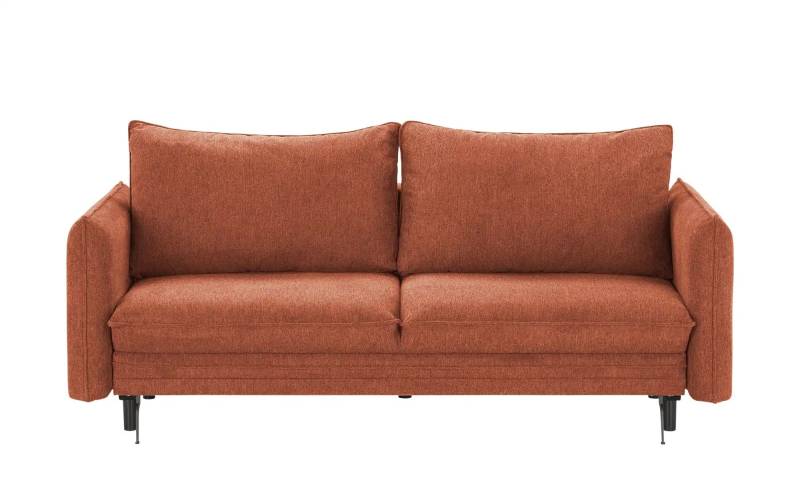 smart Sofa  Aki ¦ orange ¦ Maße (cm): B: 225 H: 78 T: 102.0 Polstermöbel > Sofas > 2-Sitzer - Höffner