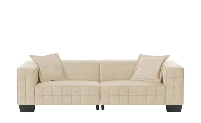 smart Big Sofa  Delilah ¦ beige ¦ Maße (cm): B: 255 H: 69 T: 106.0 Polstermöbel > Sofas > 2-Sitzer - Höffner
