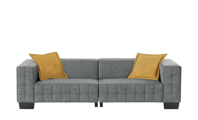 smart Big Sofa  Delilah ¦ grau ¦ Maße (cm): B: 255 H: 69 T: 106.0 Polstermöbel > Sofas > 2-Sitzer - Höffner