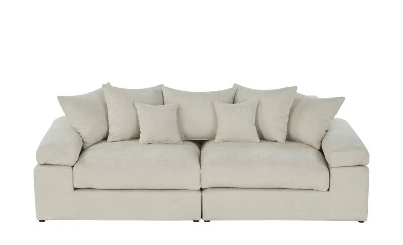 smart Big Sofa  Lionore ¦ beige ¦ Maße (cm): B: 242 H: 86 T: 121.0 Polstermöbel > Sofas > 2-Sitzer - Höffner