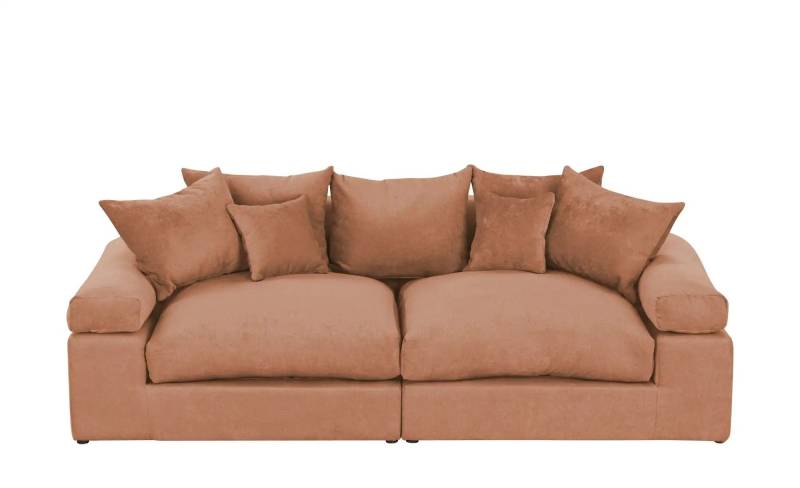 smart Big Sofa  Lionore ¦ rot ¦ Maße (cm): B: 242 H: 86 T: 121.0 Polstermöbel > Sofas > 2-Sitzer - Möbel Kraft