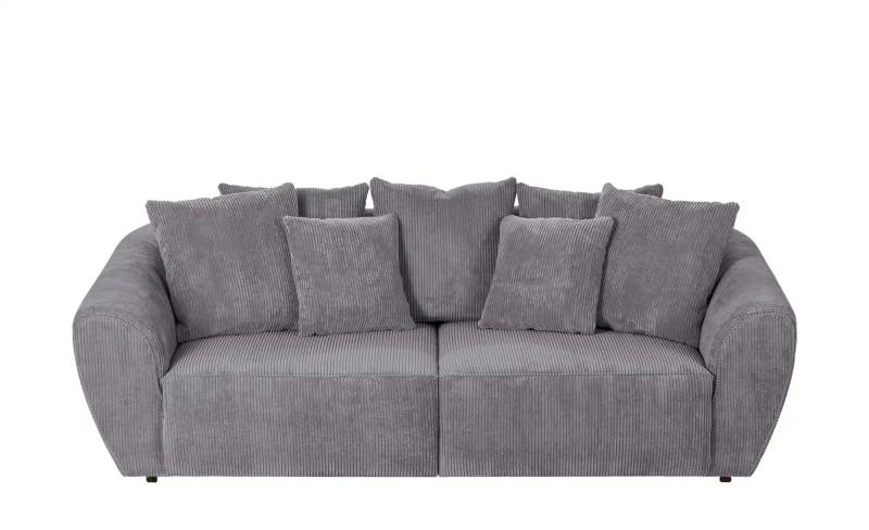 smart Big Sofa  Savita ¦ grau ¦ Maße (cm): B: 250 H: 80 T: 106.0 Polstermöbel > Sofas > 2-Sitzer - Höffner