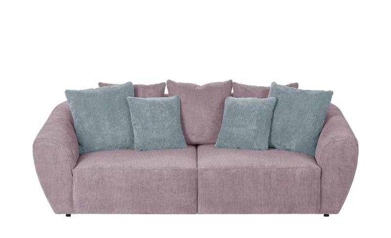 smart Big Sofa  Savita ¦ rosa/pink ¦ Maße (cm): B: 250 H: 81 T: 106.0 Polstermöbel > Sofas > 2-Sitzer - Möbel Kraft