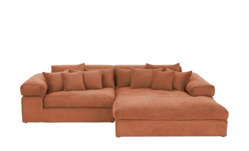 smart Ecksofa  Lianea ¦ rot ¦ Maße (cm): B: 291 H: 86 T: 208.0 Polstermöbel > Sofas > Ecksofas - Höffner