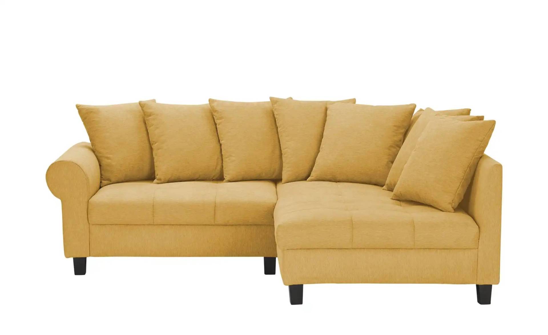 smart Ecksofa  Lunella  ¦ gelb ¦ Maße (cm): B: 232 H: 86 T: 190.0 Polstermöbel > Sofas > Ecksofas - Höffner