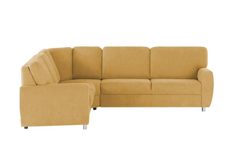 smart Ecksofa  Valencia ¦ gelb ¦ Maße (cm): B: 271 H: 90 T: 241.0 Polstermöbel > Sofas > Ecksofas - Höffner