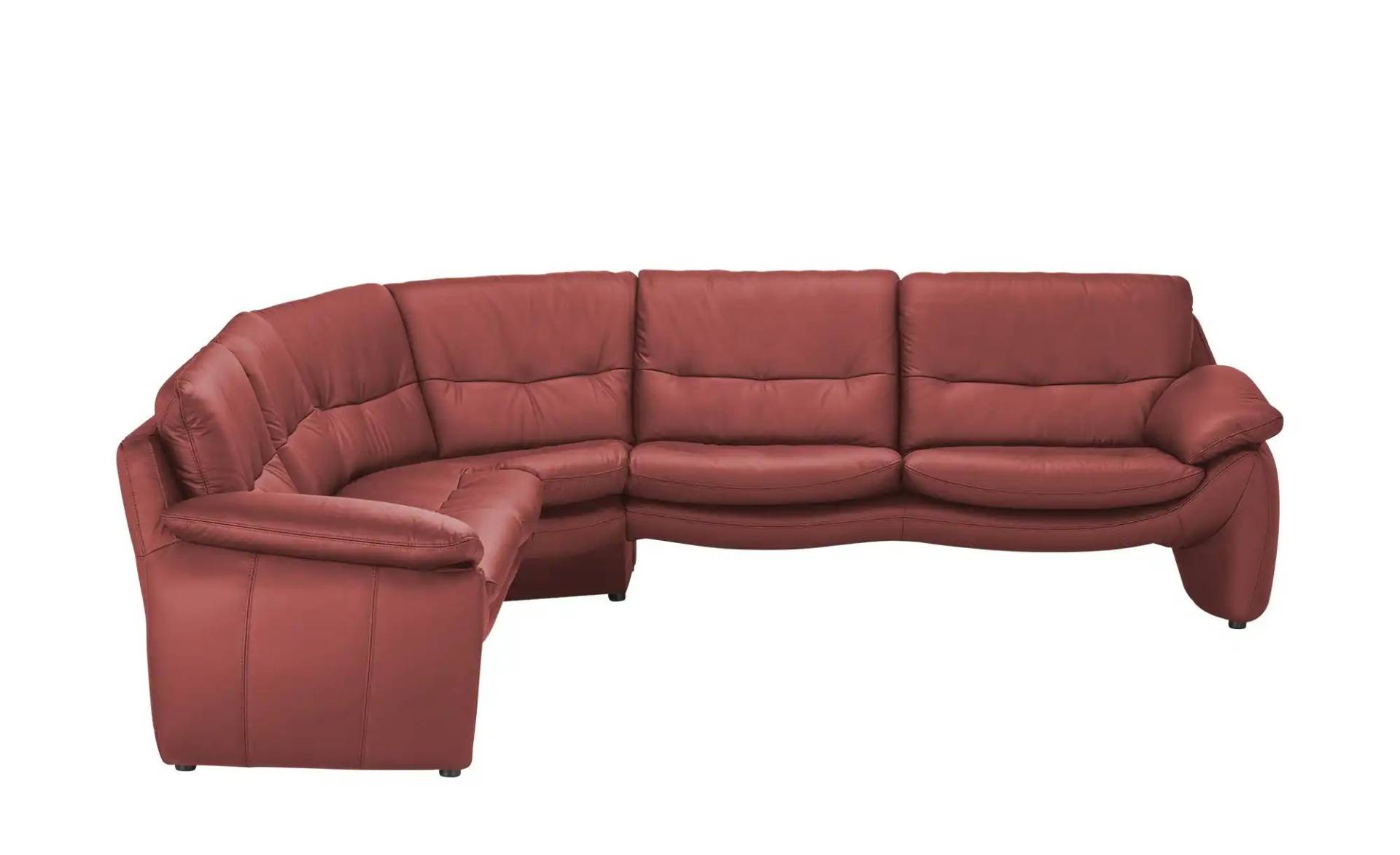 smart Ecksofa ¦ rot ¦ Maße (cm): B: 255 H: 80 T: 280 Polstermöbel > Sofas > Ecksofas - Möbel Kraft