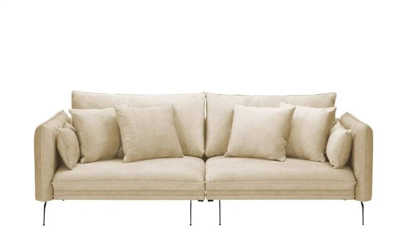 smart Einzelsofa  Volma ¦ beige ¦ Maße (cm): B: 262 H: 79 T: 114.0 Polstermöbel > Sofas > 2-Sitzer - Höffner