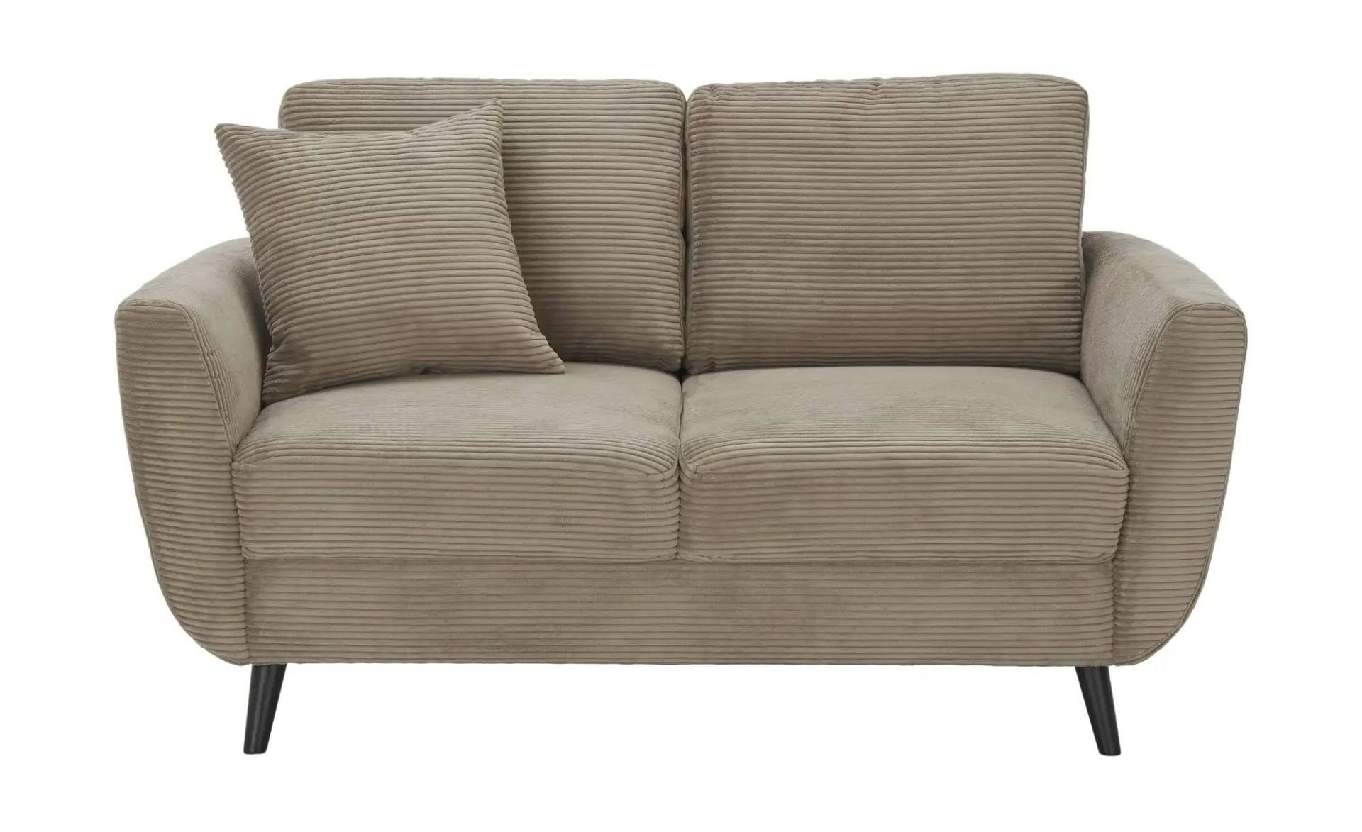 smart Einzelsofa  Wanja ¦ braun ¦ Maße (cm): B: 158 H: 90 T: 90.0 Polstermöbel > Sofas > 2-Sitzer - Höffner