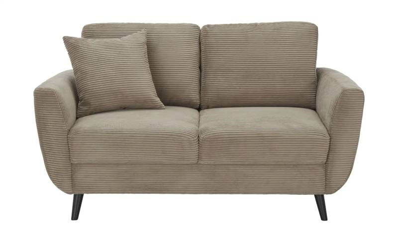 smart Einzelsofa  Wanja ¦ braun ¦ Maße (cm): B: 158 H: 90 T: 90.0 Polstermöbel > Sofas > 2-Sitzer - Höffner