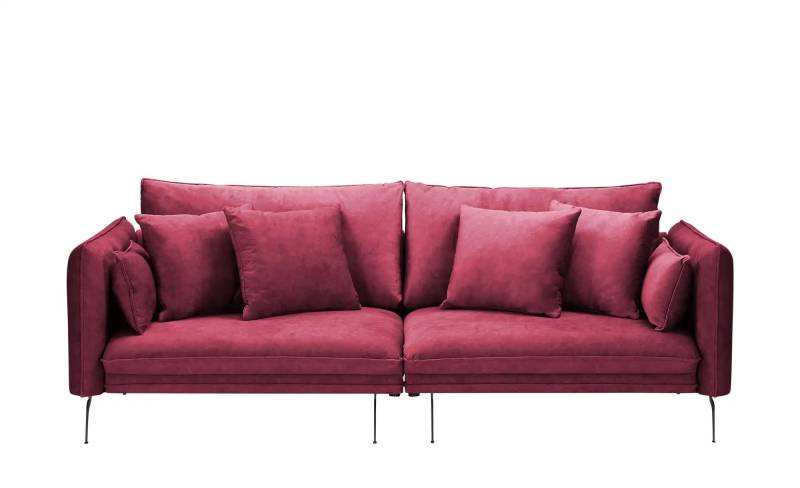 smart Einzelsofa   ¦ rot ¦ Maße (cm): B: 262 H: 79 T: 114.0 Polstermöbel > Sofas > 2-Sitzer - Möbel Kraft