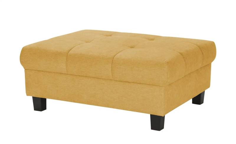 smart Hocker  Lunella ¦ gelb ¦ Maße (cm): B: 102 H: 44 T: 82.0 Polstermöbel > Hocker - Höffner