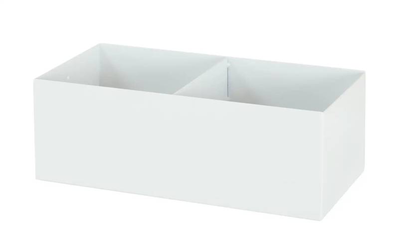 smart Metallbox  Up2U ¦ weiß ¦ Metall ¦ Maße (cm): B: 34 H: 12 T: 17.0 Aufbewahrung > Aufbewahrungsboxen - Höffner