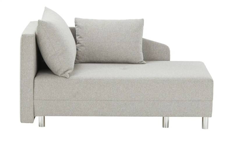 smart Ottomane  Alexandra ¦ grau ¦ Maße (cm): B: 145 H: 82 T: 84.0 Polstermöbel > Ottomanen & Recamiere - Höffner