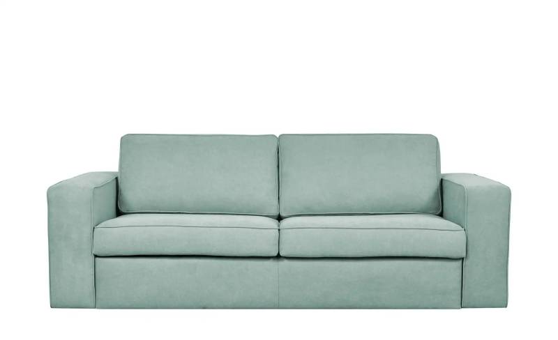 smart Schlafsofa  Celia ¦ blau ¦ Maße (cm): B: 206 H: 88 T: 95.0 Polstermöbel > Sofas > 3-Sitzer - Höffner