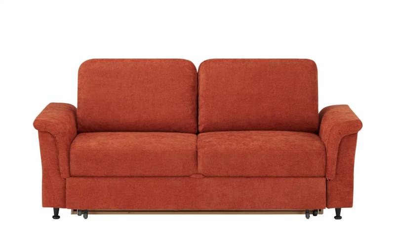 smart Schlafsofa  Valencia  ¦ kupfer ¦ Maße (cm): B: 206 H: 95 T: 97.0 Polstermöbel > Sofas > 2-Sitzer - Höffner