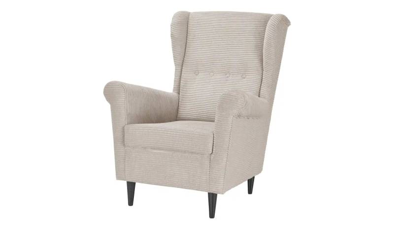 smart Sessel  Hubertine ¦ creme ¦ Maße (cm): B: 82 H: 102 T: 89.0 Polstermöbel > Sessel > Ohrensessel - Möbel Kraft