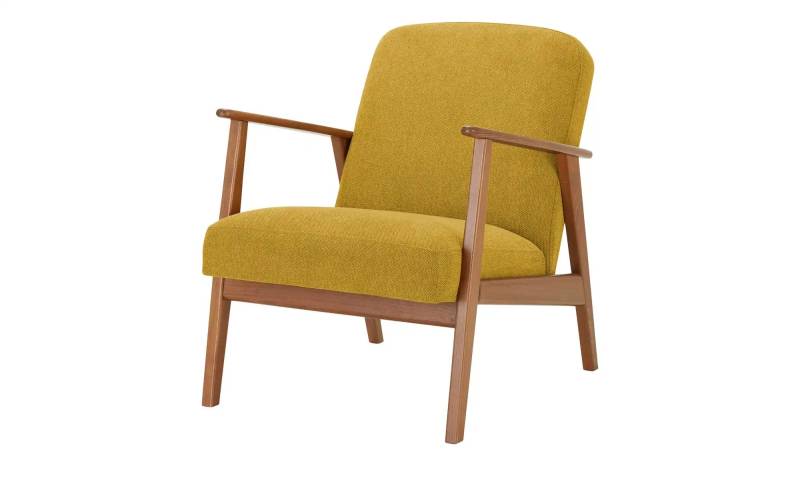 smart Sessel   ¦ gelb ¦ Maße (cm): B: 64 H: 76 T: 83.0 Polstermöbel > Sessel > Lounge Sessel - Möbel Kraft