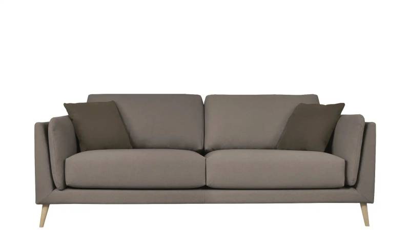 smart Sofa  3-sitzig  Maxim ¦ braun ¦ Maße (cm): B: 214 H: 87 T: 96.0 Polstermöbel > Sofas > 3-Sitzer - Höffner