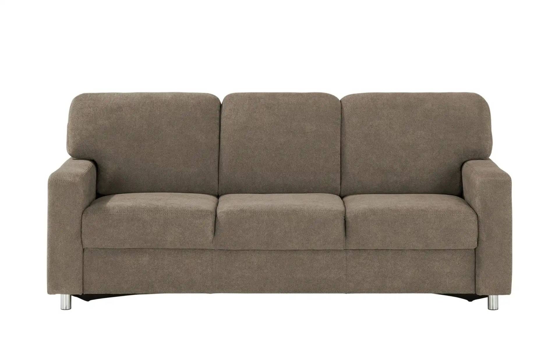smart Sofa   ¦ braun ¦ Maße (cm): B: 212 H: 90 T: 93.0 Polstermöbel > Sofas > 3-Sitzer - Möbel Kraft