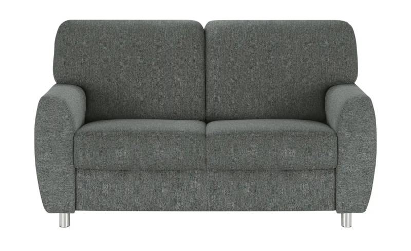 smart Sofa  Valencia ¦ grau ¦ Maße (cm): B: 160 H: 90 T: 93.0 Polstermöbel > Sofas > 2-Sitzer - Höffner