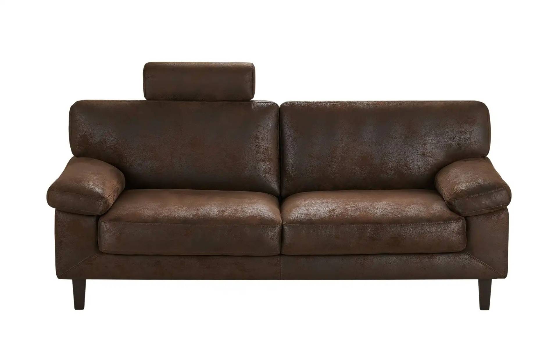 smart Sofa  Tine ¦ braun ¦ Maße (cm): B: 205 H: 82 T: 95 Polstermöbel > Sofas > 3-Sitzer - Höffner