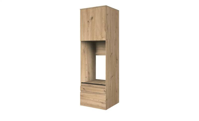smart Waschmaschinenschrank  BEN ¦ holzfarben ¦ Maße (cm): B: 63 H: 210 T: 60.0 Kommoden & Sideboards > Vitrinen - Möbel Kraft