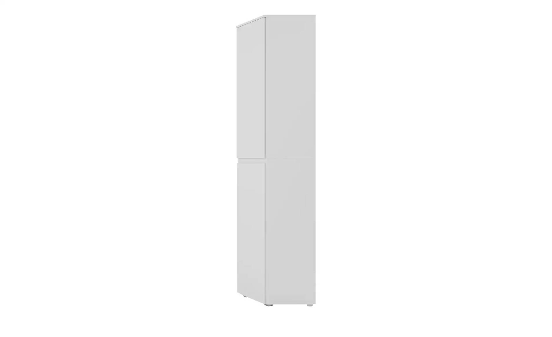 smart Winkelschrank  BEN ¦ weiß ¦ Maße (cm): B: 40 H: 210 T: 60.0 Kommoden & Sideboards > Vitrinen - Möbel Kraft