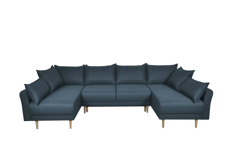 smart Wohnlandschaft  Elise ¦ blau ¦ Maße (cm): B: 293 H: 88 T: 170.0 Polstermöbel > Sofas > Schlafsofas - Höffner