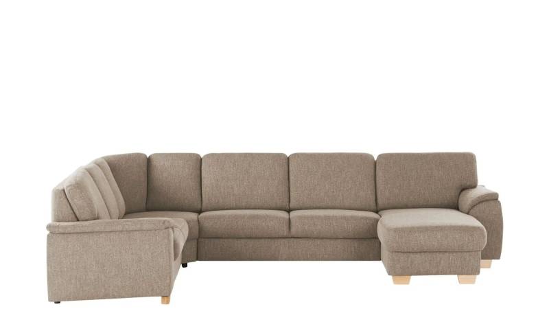 smart Wohnlandschaft  Valencia ¦ braun ¦ Maße (cm): B: 341 H: 90 T: 187.0 Polstermöbel > Sofas > Wohnlandschaften - Höffner
