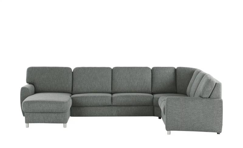 smart Wohnlandschaft  Valencia ¦ grau ¦ Maße (cm): B: 341 H: 90 T: 240.0 Polstermöbel > Sofas > Wohnlandschaften - Möbel Kraft