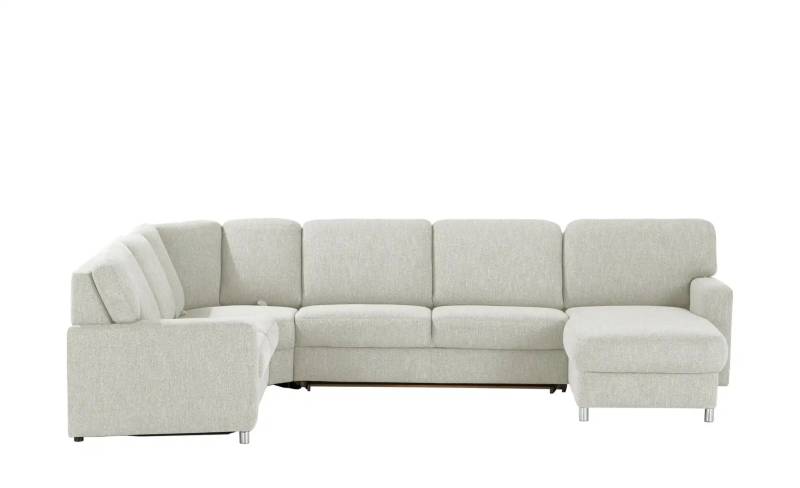 smart Wohnlandschaft  Valencia ¦ grau ¦ Maße (cm): B: 341 H: 90 T: 173.0 Polstermöbel > Sofas > Schlafsofas - Höffner
