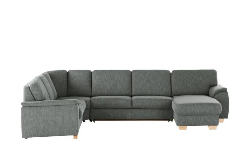 smart Wohnlandschaft  Valencia ¦ grau ¦ Maße (cm): B: 341 H: 90 T: 187.0 Polstermöbel > Sofas > Wohnlandschaften - Höffner