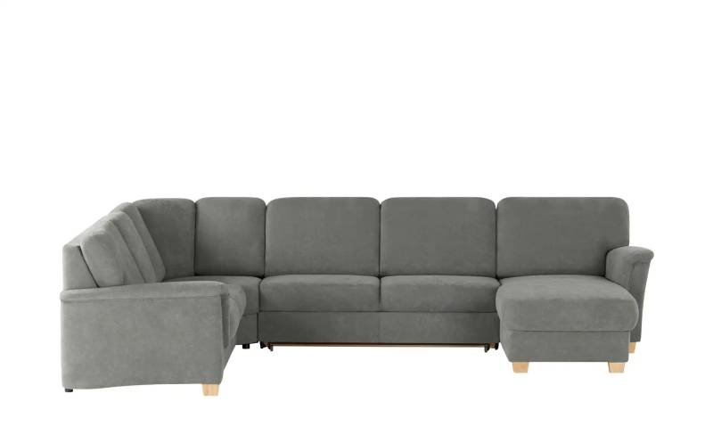 smart Wohnlandschaft  Valencia ¦ grau ¦ Maße (cm): B: 341 H: 90 T: 173.0 Polstermöbel > Sofas > Wohnlandschaften - Höffner