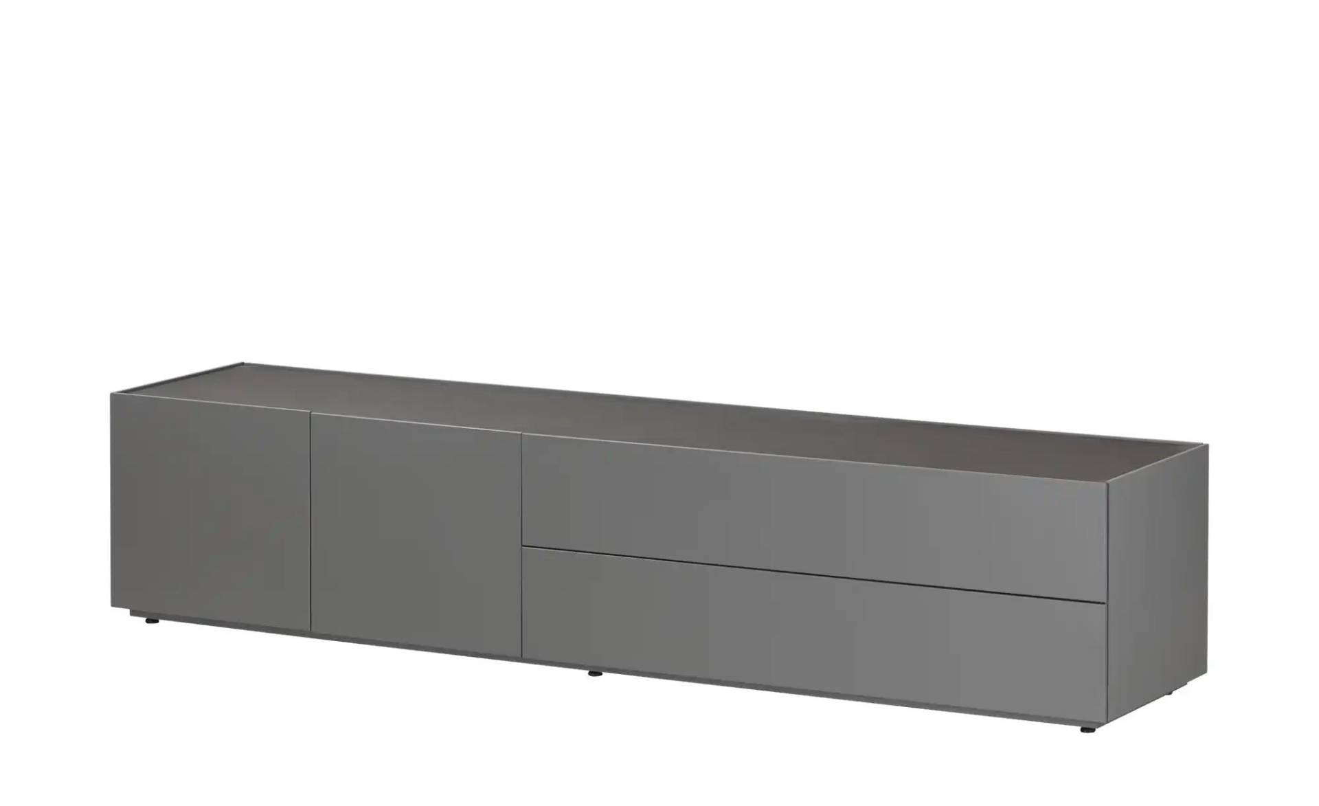 sound+vision Lowboard  Leandro ¦ grau ¦ Maße (cm): B: 200 H: 40 T: 43.0 Kommoden & Sideboards > Lowboards - Höffner