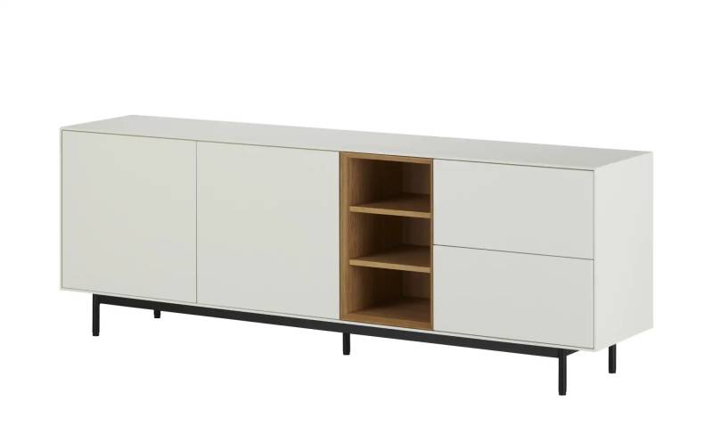 sound+vision Sideboard  Alpha ¦ weiß ¦ Maße (cm): B: 202 H: 71 T: 43.0 Kommoden & Sideboards > Sideboards - Höffner