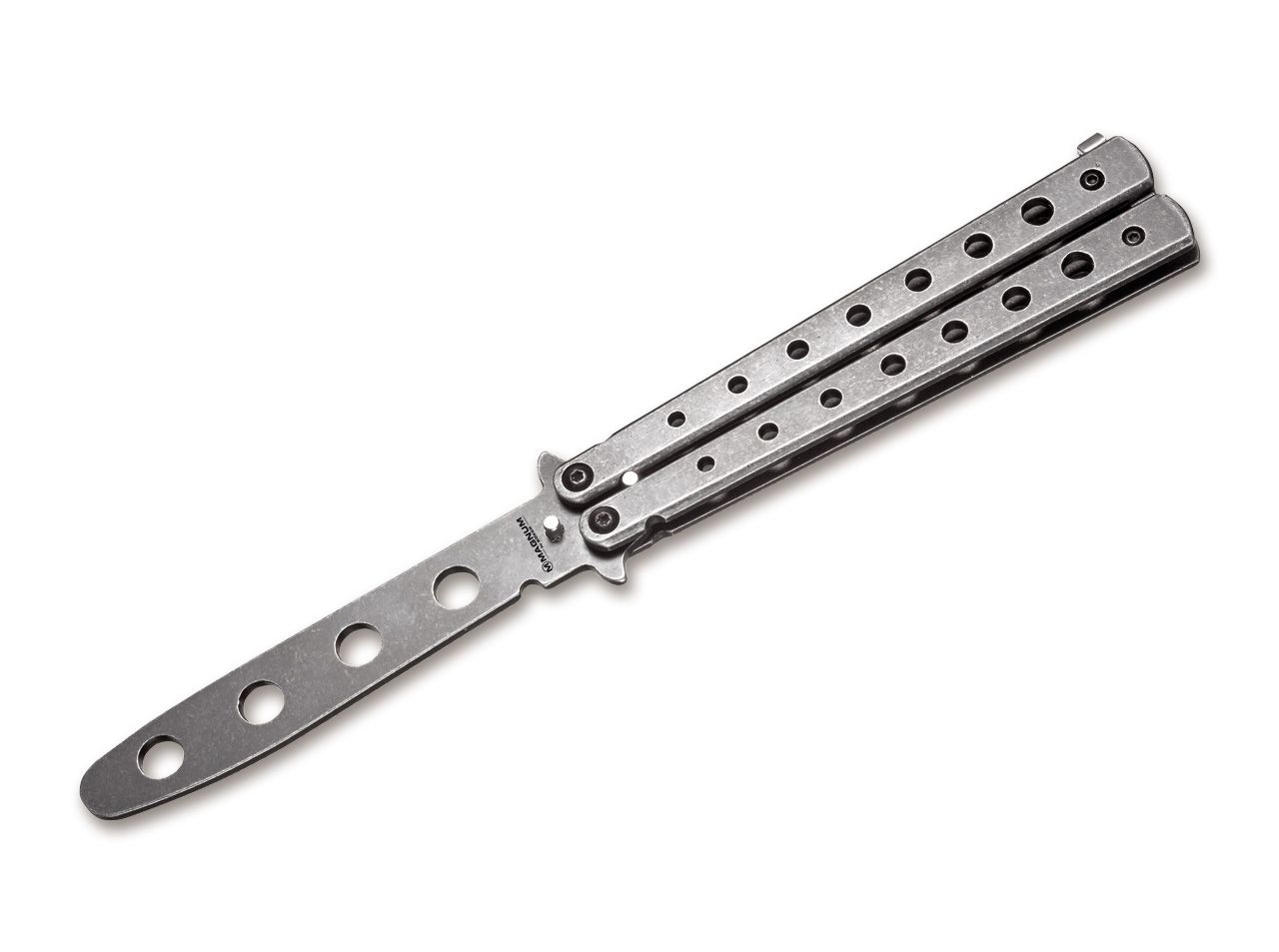 stumpfer legaler MAGNUM BALISONG TRAINER 2ND GEN. Butterfly von Magnum