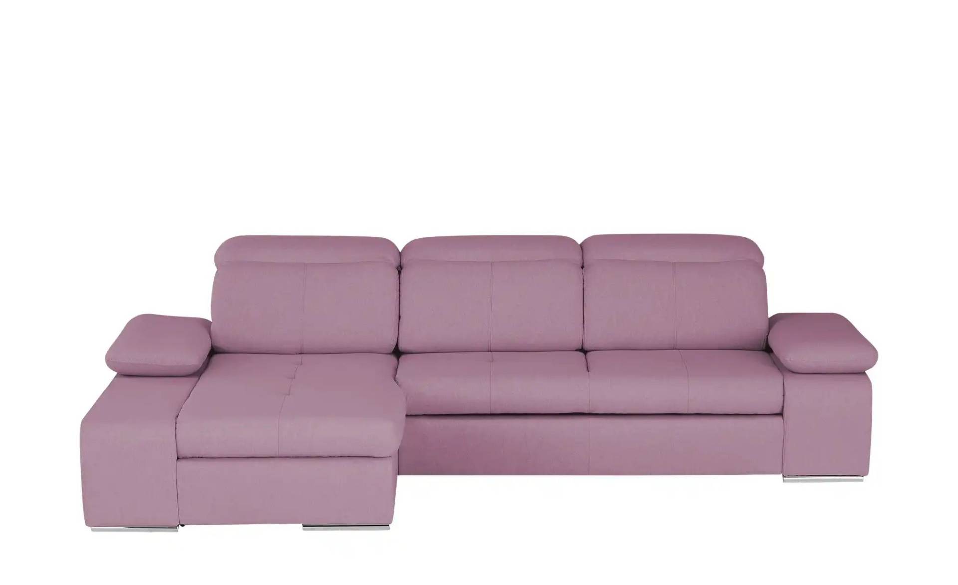 switch Ecksofa  Avilla ¦ rosa/pink ¦ Maße (cm): B: 285 H: 86 T: 187 Polstermöbel > Sofas > Ecksofas - Höffner