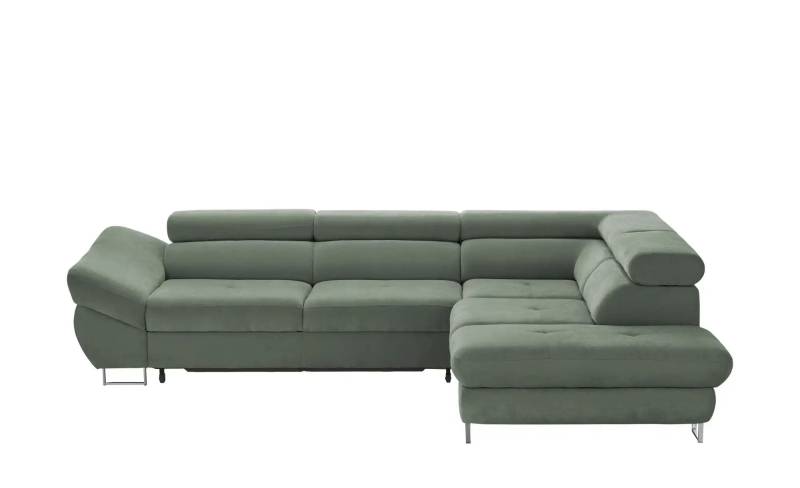 switch Ecksofa  Fabio ¦ grün ¦ Maße (cm): B: 280 H: 69 T: 235.0 Polstermöbel > Sofas > Ecksofas - Höffner