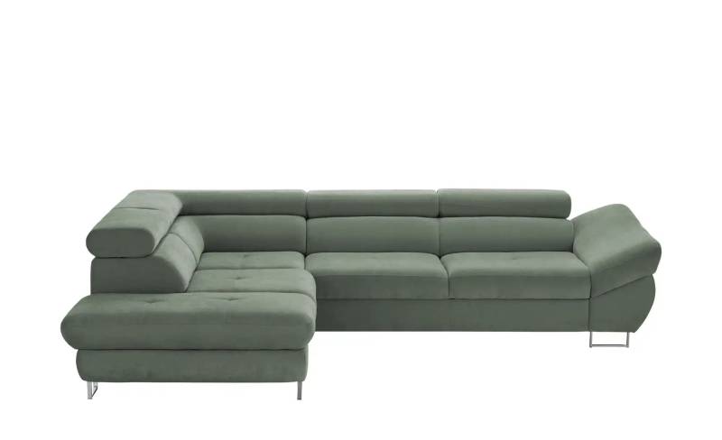 switch Ecksofa  Fabio ¦ grün ¦ Maße (cm): B: 280 H: 69 T: 235.0 Polstermöbel > Sofas > Ecksofas - Höffner