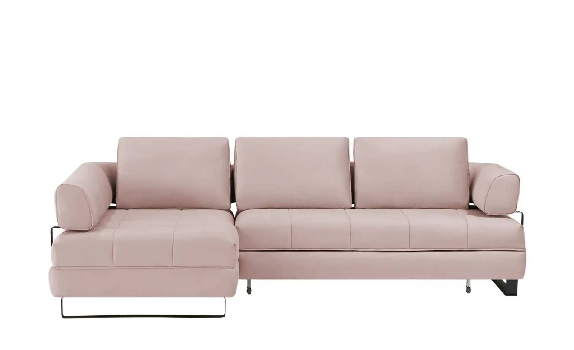 switch Ecksofa  Havana ¦ rosa/pink ¦ Maße (cm): B: 272 H: 89 T: 173 Polstermöbel > Sofas > Ecksofas - Höffner