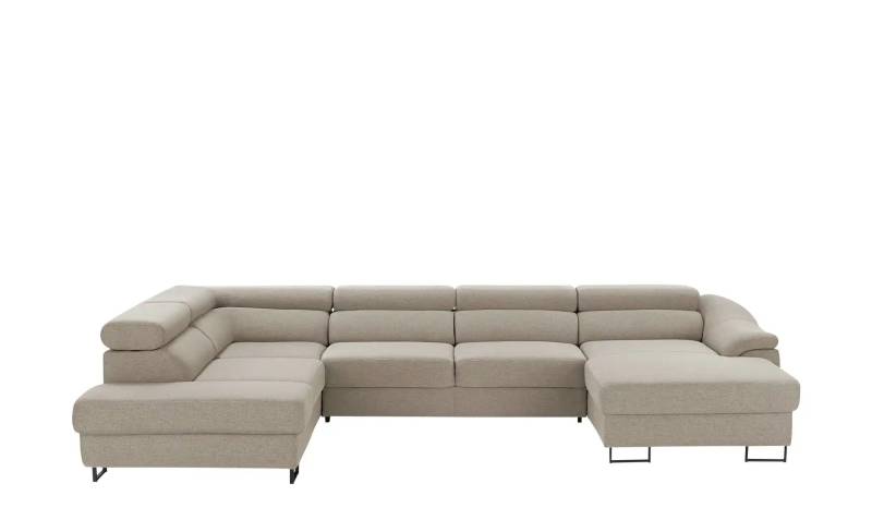 switch Ecksofa  Lavos ¦ beige ¦ Maße (cm): B: 346 H: 85 T: 221.0 Polstermöbel > Sofas > Wohnlandschaften - Höffner