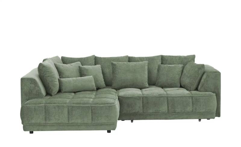 switch Ecksofa  Tiga ¦ grün ¦ Maße (cm): B: 285 H: 88 T: 205.0 Polstermöbel > Sofas > Ecksofas - Höffner