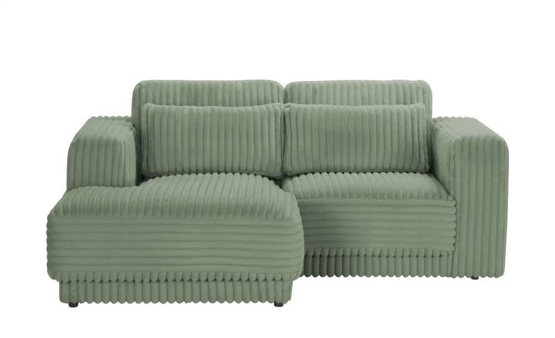 switch Ecksofa  Torrino ¦ grün ¦ Maße (cm): B: 224 H: 96 T: 173.0 Polstermöbel > Sofas > Ecksofas - Höffner