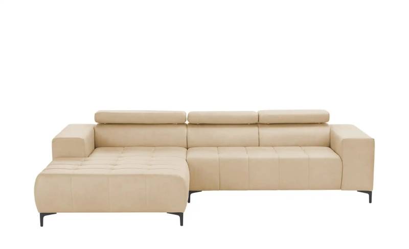 switch Ecksofa aus Mikrofaser Caro ¦ beige ¦ Maße (cm): B: 289 H: 93 T: 175.0 Polstermöbel > Sofas > Ecksofas - Höffner
