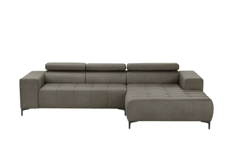 switch Ecksofa aus Mikrofaser Caro ¦ grau ¦ Maße (cm): B: 289 H: 93 T: 175.0 Polstermöbel > Sofas > Ecksofas - Höffner