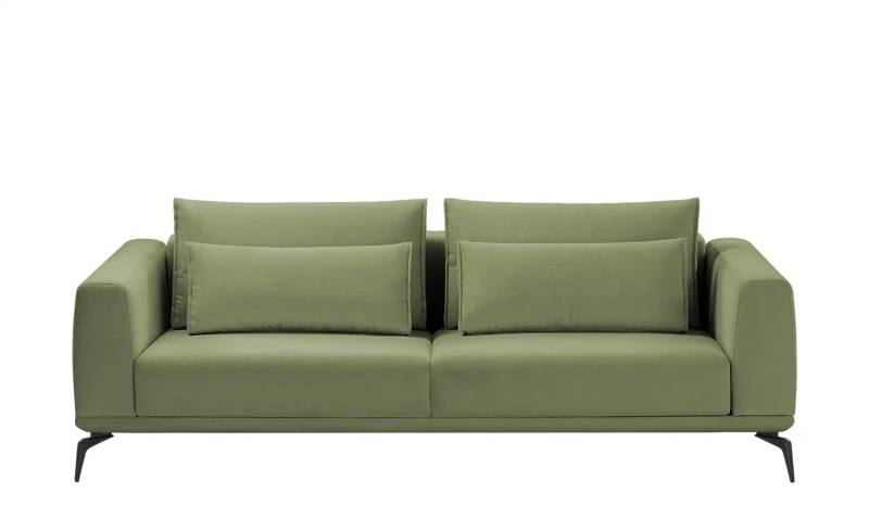 switch Einzelsofa  Avignon ¦ grün ¦ Maße (cm): B: 234 H: 82 T: 115.0 Polstermöbel > Sofas > 3-Sitzer - Höffner