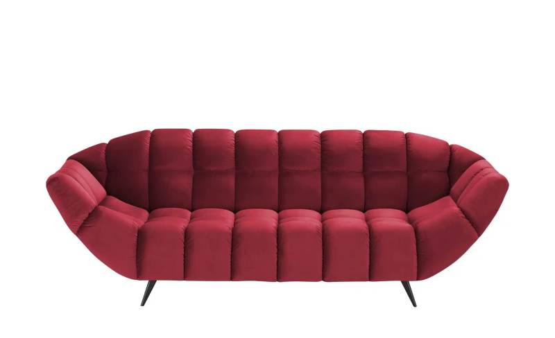 switch Einzelsofa aus Mikrofaser Gappa ¦ rot ¦ Maße (cm): B: 222 H: 82 T: 94.0 Polstermöbel > Sofas > 3-Sitzer - Höffner